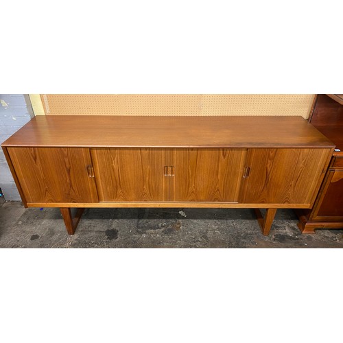 105 - 1960'S BORDUM & NIELSEN MOBBELFABRIK DANISH TEAK LONG SIDEBOARD