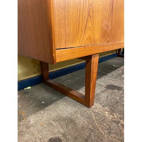 105 - 1960'S BORDUM & NIELSEN MOBBELFABRIK DANISH TEAK LONG SIDEBOARD