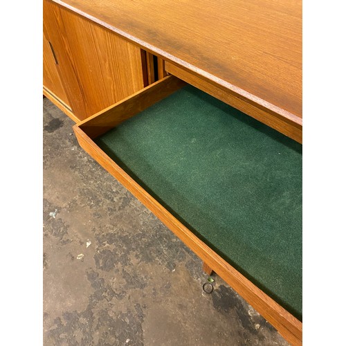 105 - 1960'S BORDUM & NIELSEN MOBBELFABRIK DANISH TEAK LONG SIDEBOARD