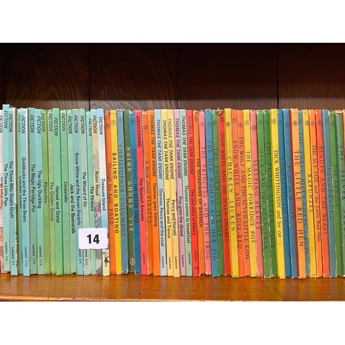 14 - SET OF LADYBIRD EARLY READING AND HISTORICAL BOOKS