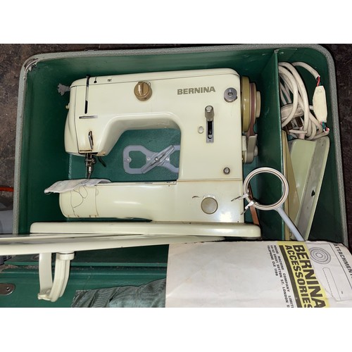 337 - CASED BERNINA ELECTRIC SEWING MACHINE