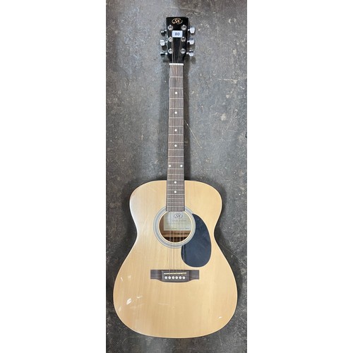 80 - SX CUSTOM GUITAR MODEL NUM OM160 /NA ACOUSTIC GUITAR