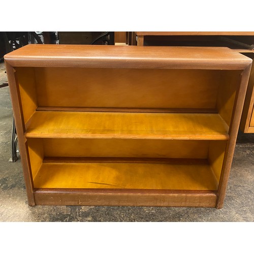 93 - SMALL TEAK BOOKCASE