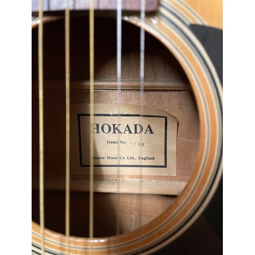 79 - HOKADA MODEL NUMBER 3135 ACOUSTIC GUITAR