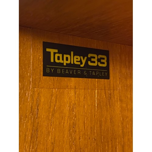 89 - BEAVER & TAPLEY 33 TEAK MODULAR SHELVING SYSTEM