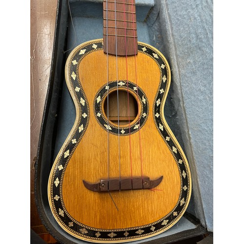 537 - CASED BRITISH MADE UKULELE