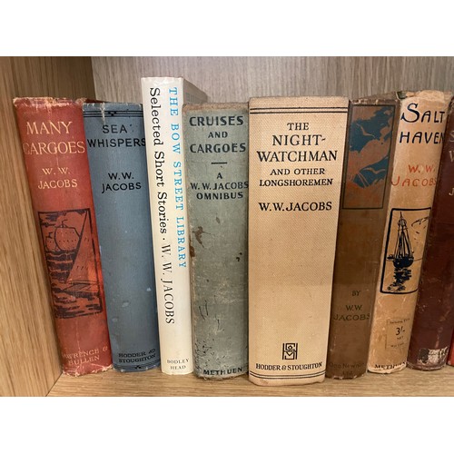 214 - HARD BACK BOOKS BY W.W JACOBS AND E.E BENSON