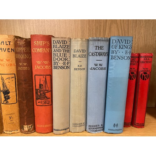 214 - HARD BACK BOOKS BY W.W JACOBS AND E.E BENSON