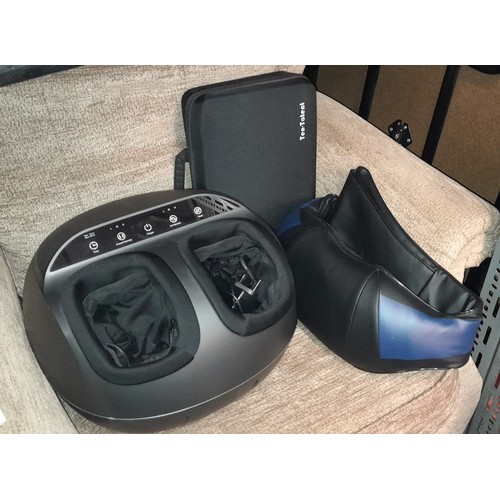 153 - RENPHO FOOT MASSAGER, TEN MASSAGE GUN, AND NECK MASSAGER