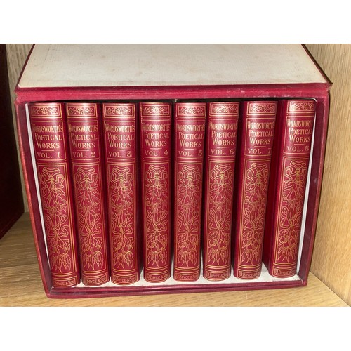 217 - BOX SET OF WORDSWORTH POETICAL WORKS EIGHT VOLUMES