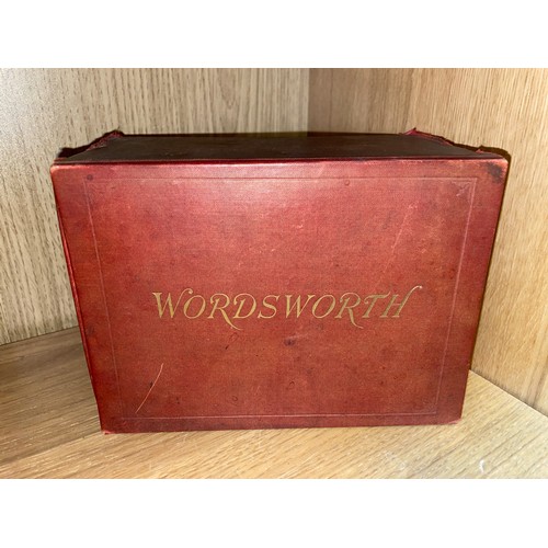 217 - BOX SET OF WORDSWORTH POETICAL WORKS EIGHT VOLUMES