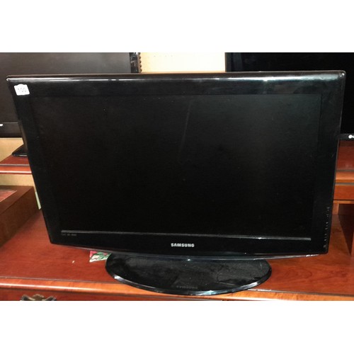 100 - SAMSUNG TV WITH DVD PLAYER