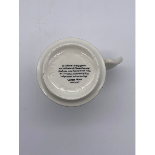 430 - CARLTONWARE ROYAL COMMEMORATIVE ENGAGEMENT MUG