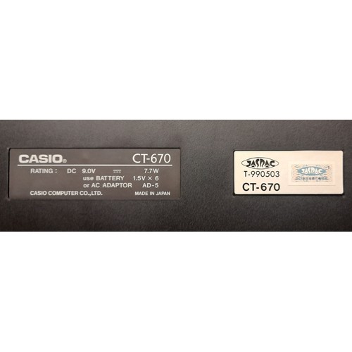 178 - CASIO CT-670 KEYBOARD