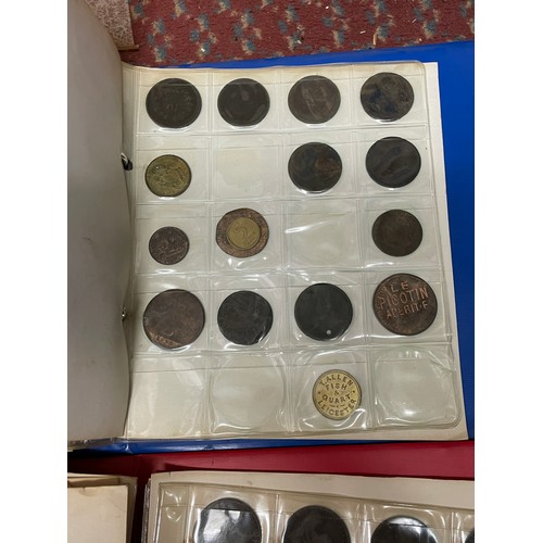 438 - THREE BINDERS OF PREDOMINANTLY GB PRE DECIMAL COINS VARIOUS DENOMINATIONS