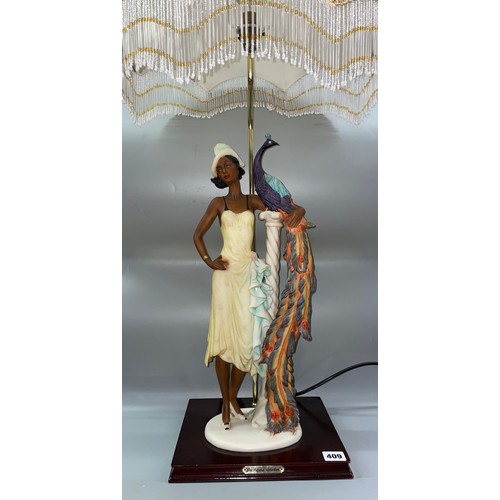 409 - JULIANNA COLLECTION FIGURAL TABLE LAMP