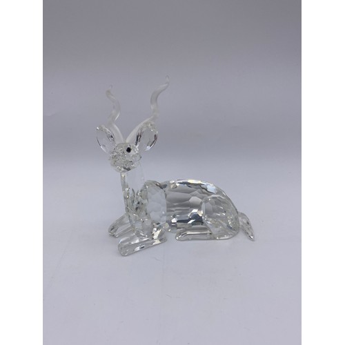 502 - SWAROVSKI CRYSTAL SOCIETY 1994 KUDU FIGURE DESIGNED BY MICHAEL STAMEY