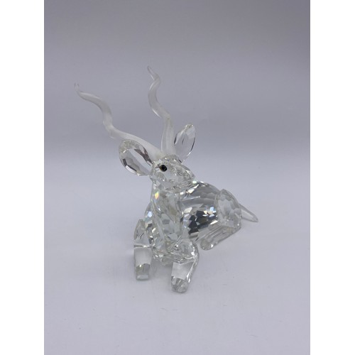 502 - SWAROVSKI CRYSTAL SOCIETY 1994 KUDU FIGURE DESIGNED BY MICHAEL STAMEY