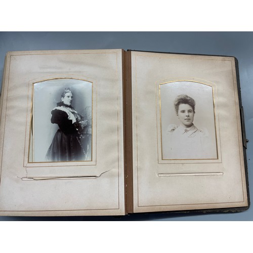 530 - VICTORIAN EDWARDIAN PORTRAIT PHOTOGRAPH ALBUM COVENTRY AND BIRMINGHAM PHOTOGRAPHERS