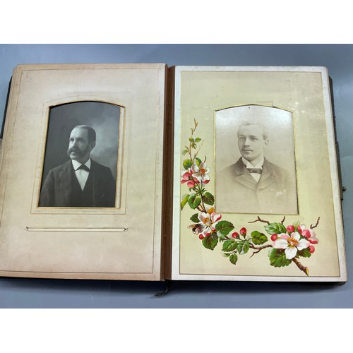 530 - VICTORIAN EDWARDIAN PORTRAIT PHOTOGRAPH ALBUM COVENTRY AND BIRMINGHAM PHOTOGRAPHERS