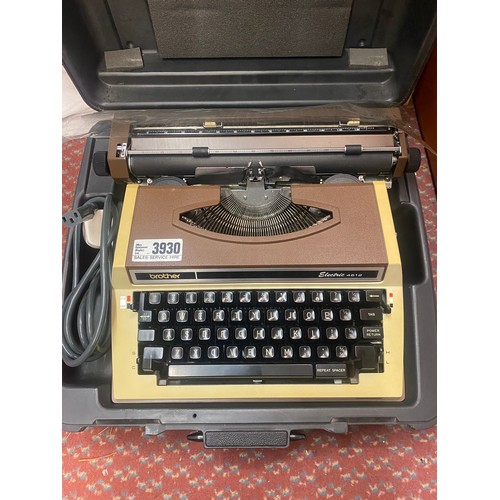 598 - CASED BROTHER TYPEWRITER