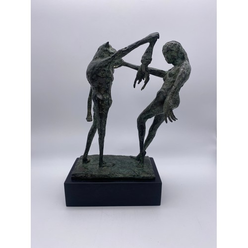 627 - GEORGE WAGSTAFFE ORIGINAL CAST BRONZE MODEL ENTITLED MINOTAUR 1986 WITH ACCOMPANYING PROVENANCE AND ...