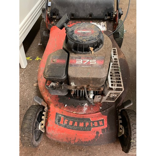 190 - CHAMPION 46 PETROL LAWNMOWER