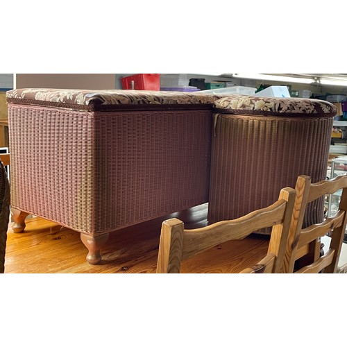 91 - PINK LLOYD LOOM THREE PIECE BEDROOM SET