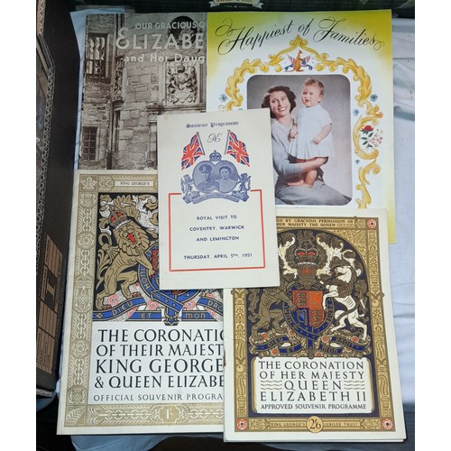 319 - ROYAL COMMEMORATIVE EPHEMERA, TINS, MUGS, BOOKMARKS AND CERAMICS