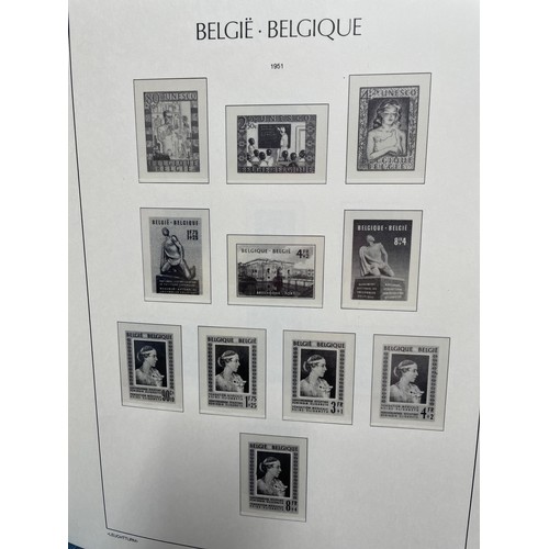 476 - BOUND BELGIUM PHILATELY ALBUM ONLY