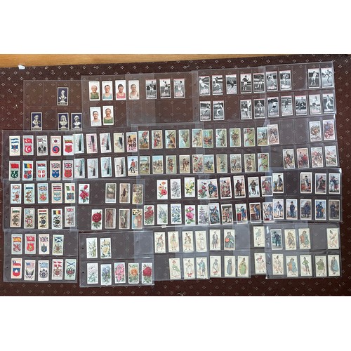 474 - TWO BINDERS OF CIGARETTE CARDS VARIOUS - SETS AND INCOMPLETE SETS, GALLAHER, CARRERAS, GODFREY PHILL... 