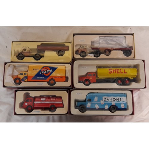 255 - SIX HERITAGE CORGI CLASSICS DIECAST MODELS 71204, 73004, 73201, 72001, 18403, AND 20301