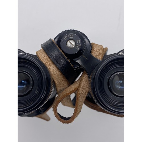 639 - CASED PAIR OF KYLOS 10X35 BINOCULARS