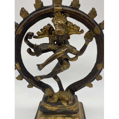 515 - BRONZE DANCING SHIBA NATARAJA FIGURE