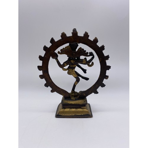 515 - BRONZE DANCING SHIBA NATARAJA FIGURE