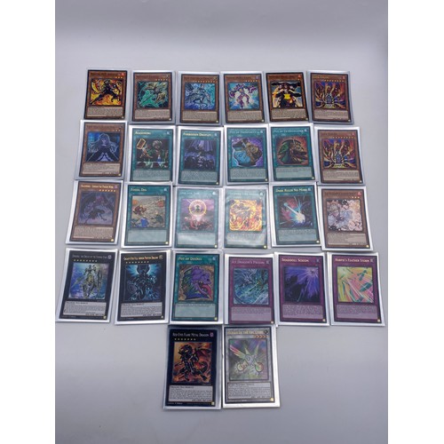 563 - SEVEN SLEEVES OF POKÉMON TRADING CARDS, SELECTION OF 1ST EDITION YU-GI-OH TRADING CARDS, AND SOME MA... 