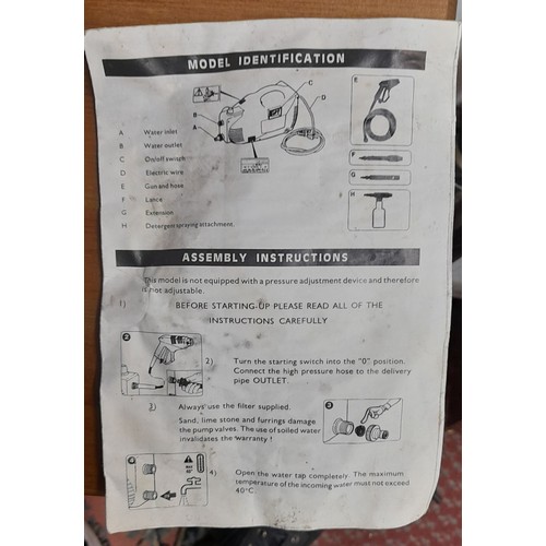 320 - BOXED PRESSURE WASHER