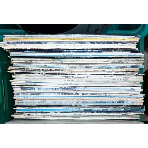 342 - TWO CARTONS OF VINYL LPS MAINLY CLASSICAL AND MUSICALS