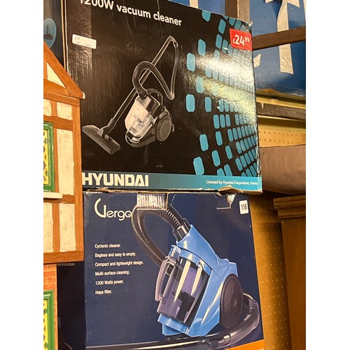 116 - TWO BOXED BAGLESS CYCLONE VACUUM CLEANERS