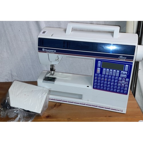 288 - HUSQVARNA ROSE SEWING MACHINE