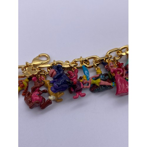 494 - BRADFORD EXCHANGE ULTIMATE DISNEY CLASSIC CHARM BRACELET