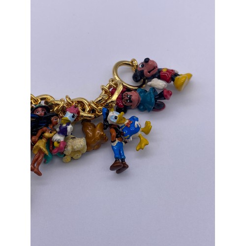 494 - BRADFORD EXCHANGE ULTIMATE DISNEY CLASSIC CHARM BRACELET