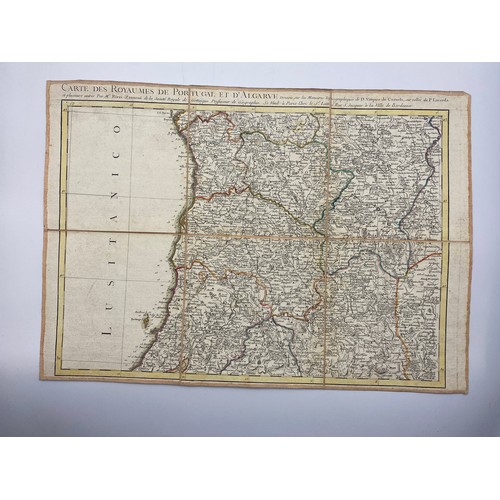 479 - BINDER OF FOLDING MAPS OF SPAIN, PORTUGAL, SWITZERLAND AND ITALY