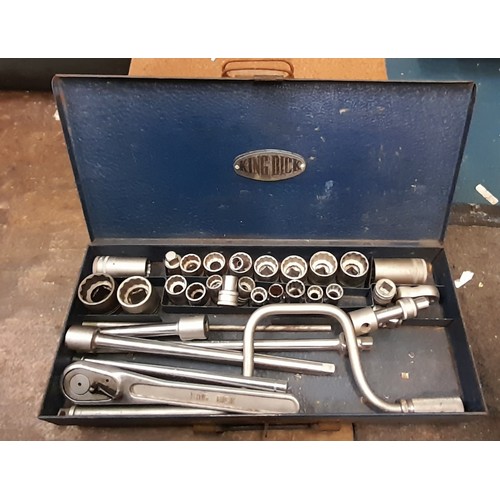 529 - KING DICK CASED SOCKET SET AND ONE OTHER