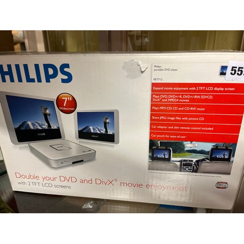 559 - PHILLIPS DVD LCD SCREENS