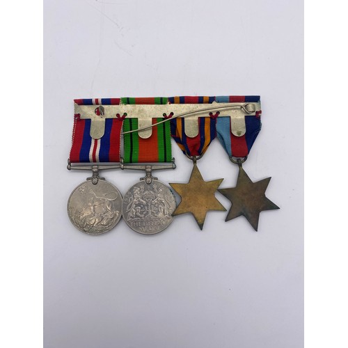 470 - WWII MEDAL GROUP 1939 45 STAR, BURMA STAR, SERVICE MEDAL, AND DEFENCE MEDAL, AND CITY OF COVENTRY WA... 