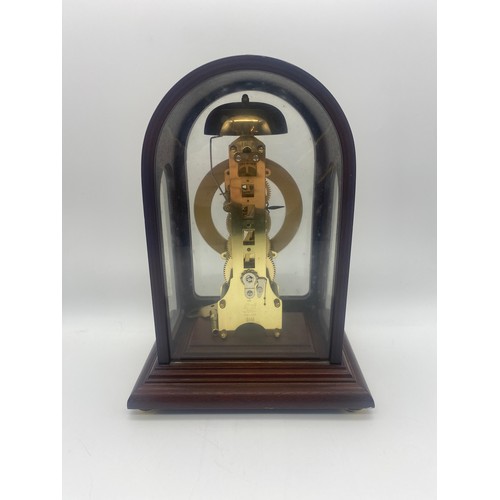 500 - HERMLE SKELETON CLOCK