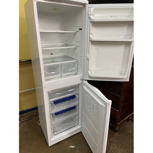 16 - HOTPOINT AQUARIUS UPRIGHT FRIDGE FREEZER