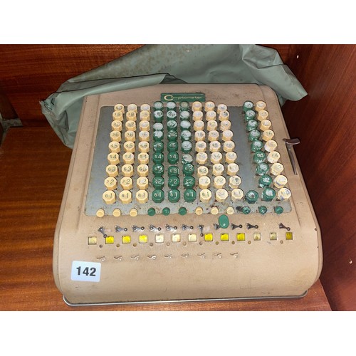 142 - VINTAGE COMPTOMETER