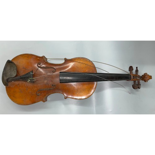 511 - UNMARKED VIOLIN A/F